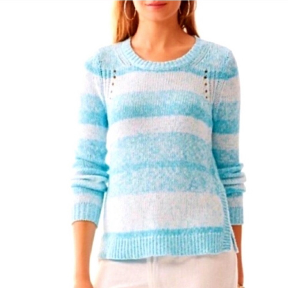 Lilly Pulitzer Tabitha Ombré Pullover Sweater XL